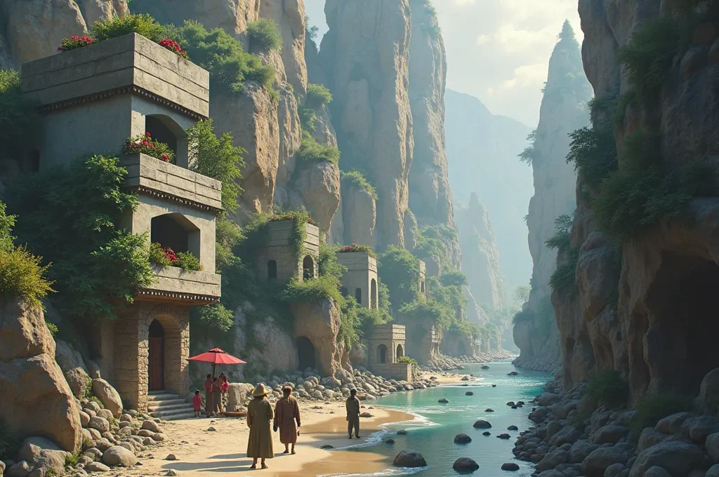 Détail architectural typique d'une construction landaise montrant les matériaux locaux